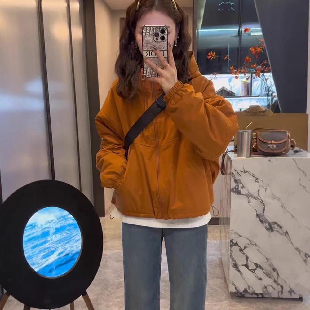 Women's Petite Hooded Windbreaker: Short Jacket for Spring & Autumn 2025, Casual Hot Style