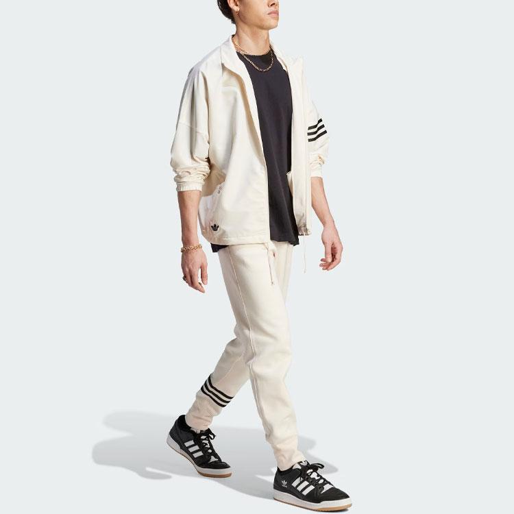 Adidas Originals Adicolor Neuclassics Tricolor Chaqueta Deportiva Holgada Hombre Ropa Exterior Blanco IM2096