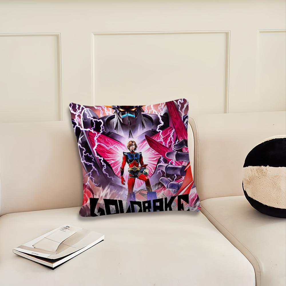 Grendizer U U-Ufo R-Roboter G-Goldrake Kissenbezug Wohnzimmer Kopfteil Büro Schlafzimmer Kissen Sofa Nickerchen Kissenbezug
