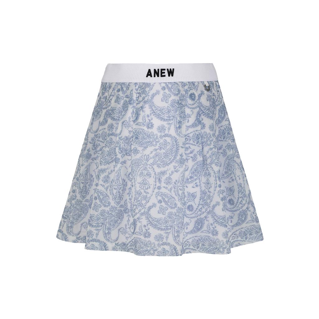 Anew Golf Women Paisley Flare Skirt_Bl