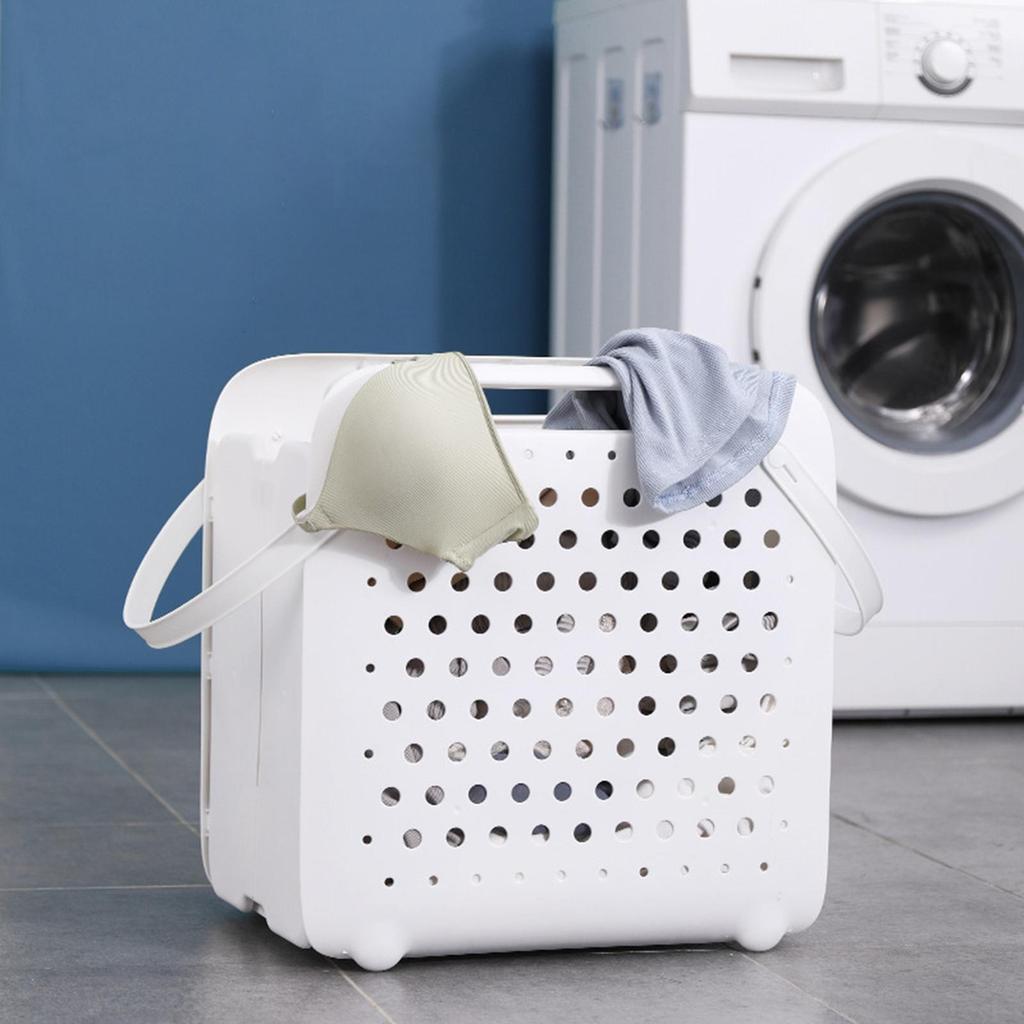 Collapsible Laundry Hampers,Household Clothes Bucket,Bathroom Folding Dirty Storage Basket ,