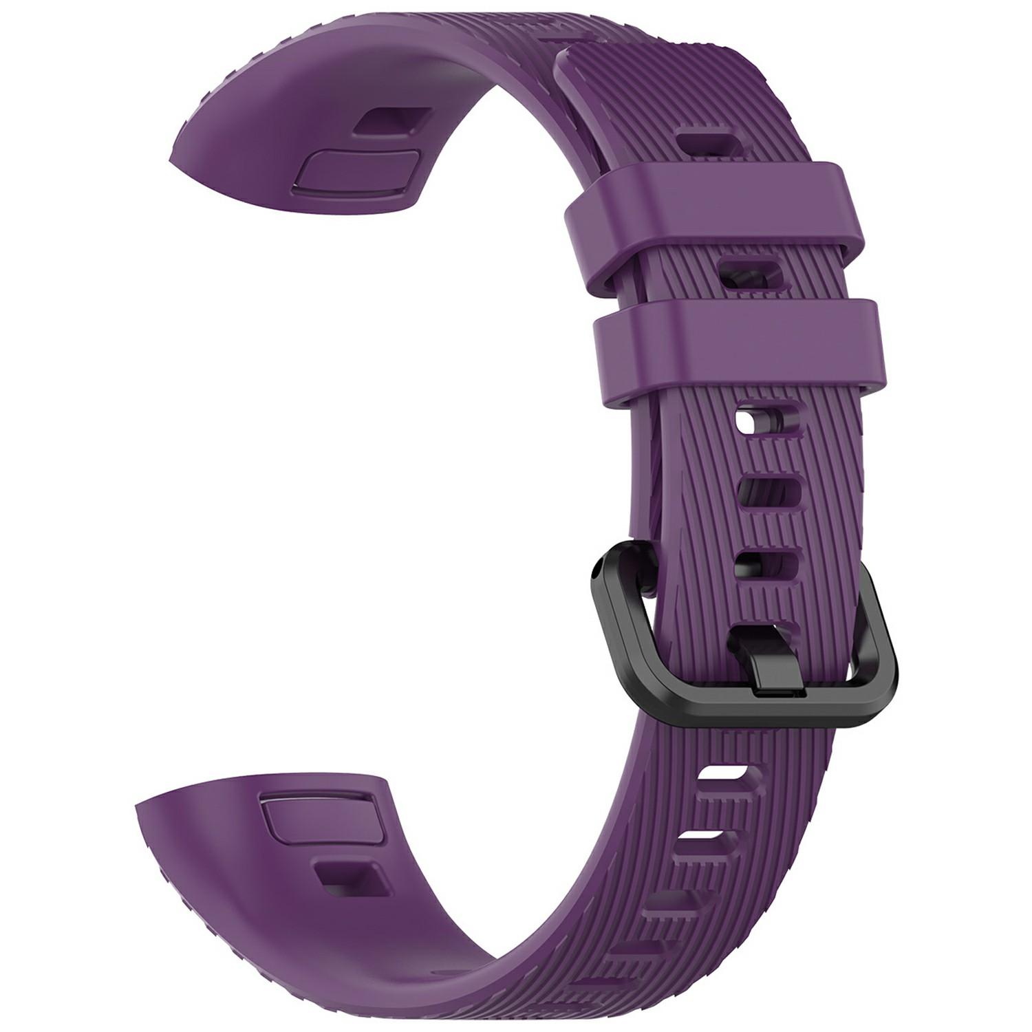 

For Huawei Band 4 Pro TER-B29S/3 Pro Replacement Strap Adjustable Silicone Watch Band (Free Size) E