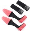 2pcs Fishing Rod Protector Cover and 2pcs Fishing Rod Tie Fastener Belt 