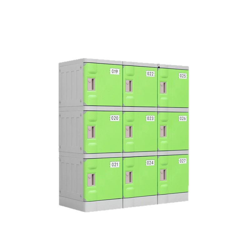 ABS Plastic Lockable Storage Cabinet for School Backpacks