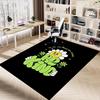 1pc Be Kind Home Office, Durable Polyester Floor Mat with Easy, Office Decor, Urban Style, Nonslip Backing, Highquality Fabric