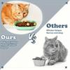 5 Pcs/ 10 Pcs Cat Bowl, Cat Feeding Watering Supplies