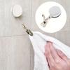 Automatischer einziehbarer Handtuchhalter - Kein Bohren Selbstklebender Wand-Handtuchhalter - Automatischer Rückzug mit starken Klammern