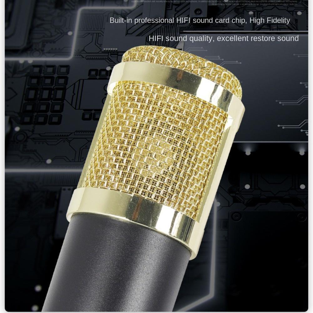 Streaming Condenser Microphone Kit BM800 Voice Changer Microphone V8 Audio Mixer  Studio Recording