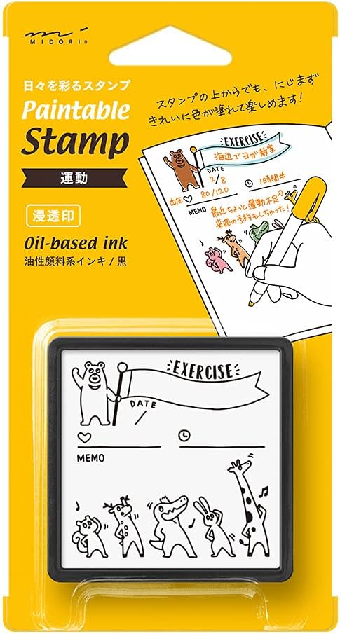 

DESIGNPHIL 35424006 Midori Stamp Проникающий шаблон движения штампа