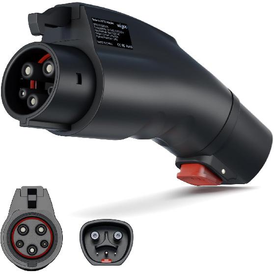 Tesla to J1772 Charging Adapter [Fit for All J1772 EVs] Max 60A 250V, Adaptive Charging Power - Compatible with Tesla Gen 1 2 3