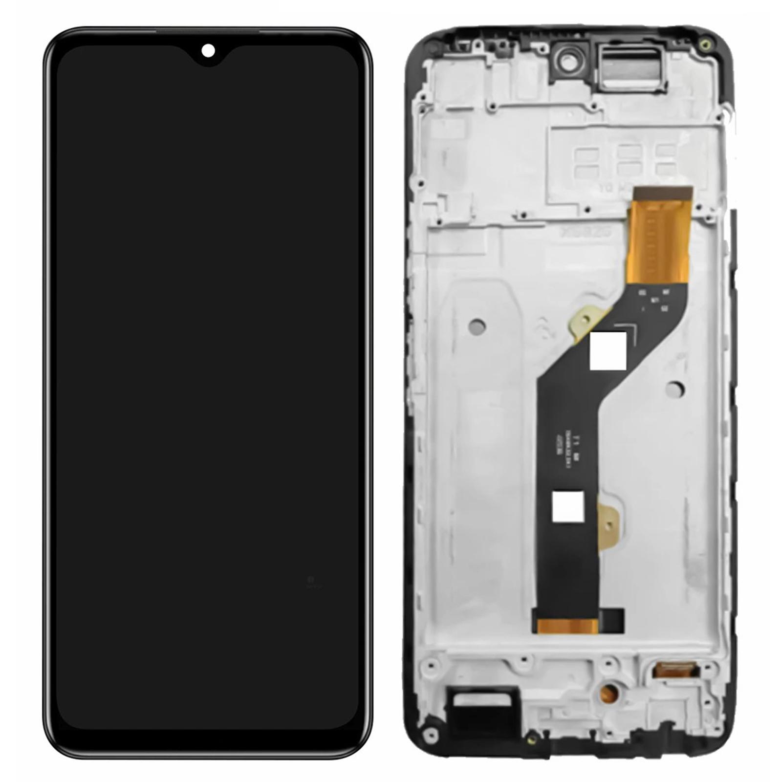 

For Infinix Hot 20 4G X6826 Grade C LCD Screen and Digitizer Assembly+Frame Replacement Part (Without Logo) Type A