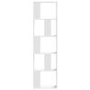 VidaXL Bibliothèque 5 niveaux blanc 45x23,5x162,5 cm bois d'ingénierie, étagère, étagère à livres, support de livre, armoire 852780