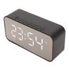 Wireless   Speaker Stereo Sound Noise Cancelling Temperature Display Voice Broadcast FM Radio Mirror Alarm Clock