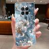 Phone Case For Huawei Mate 50 50E Butterfly Bow Protective Casing For Huawei Mate 50 Pro Transparent Soft Silicone TPU Cover