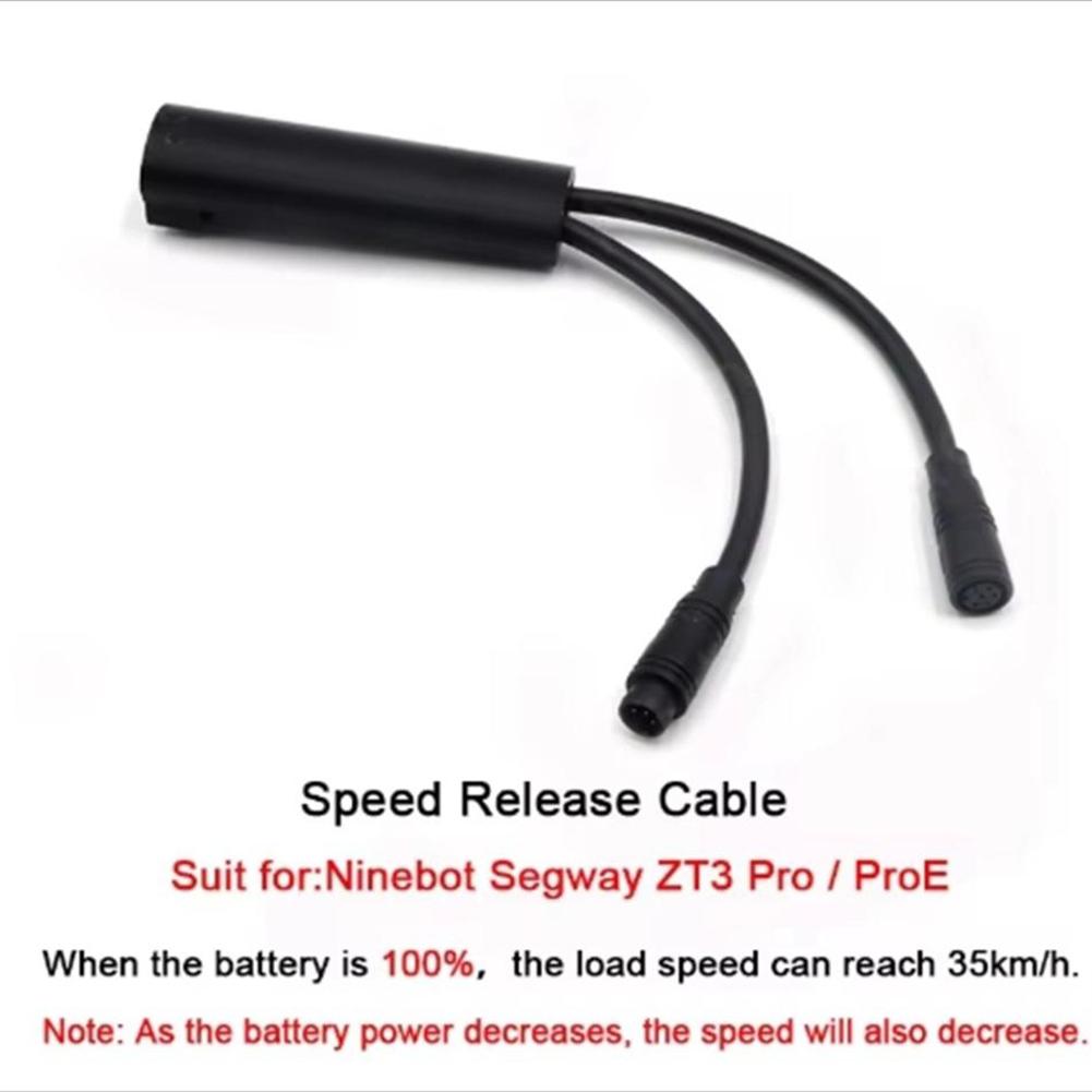 Unlock Speed Limit Cable Max Speed 35km/h Unlock Speed Limit Line Unlock Speed Limit Cord for Ninebot ZT3 Pro/ProE Scooter