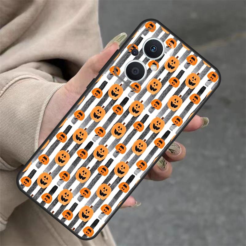 Halloween Pumpkins Case For OPPO Reno 4Z 5Z 8T 10 11 Pro 11F 7 8 5 6 Lite OPPO Find X6 X5 Pro X2 X3 Neo Cover