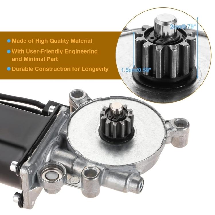 Glatten & Effizienten Motor 12V 75 U/min Metallmotor 266149 für Anhänger & LKW