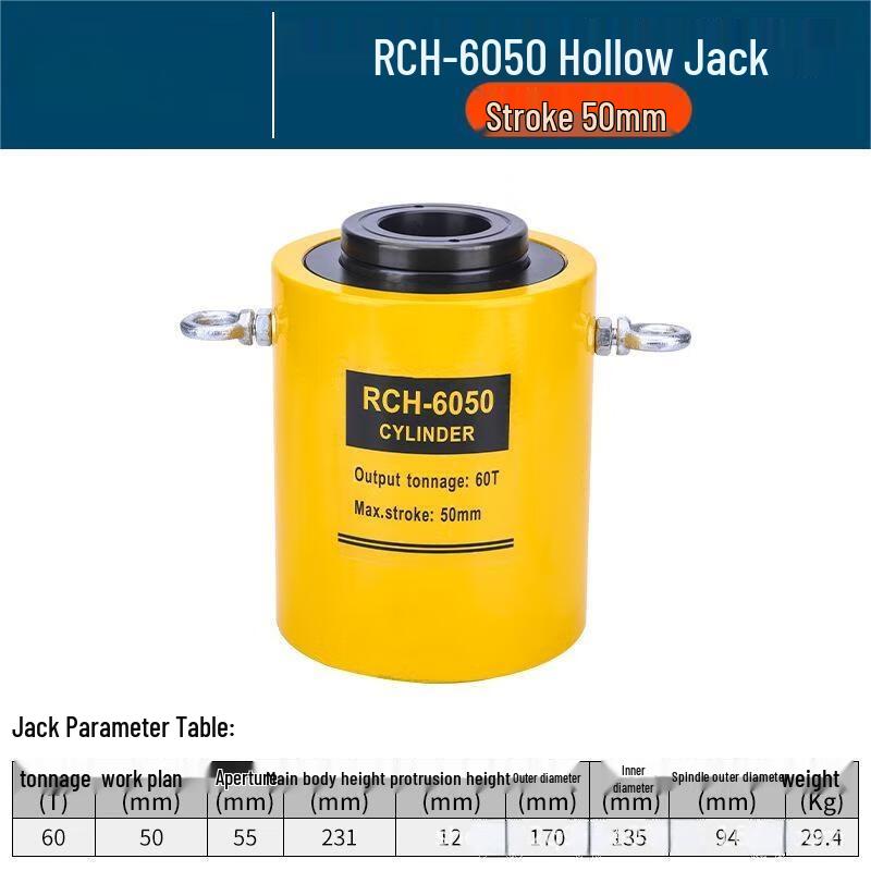 Lixin Hollow Hydraulic Jack RCH Series