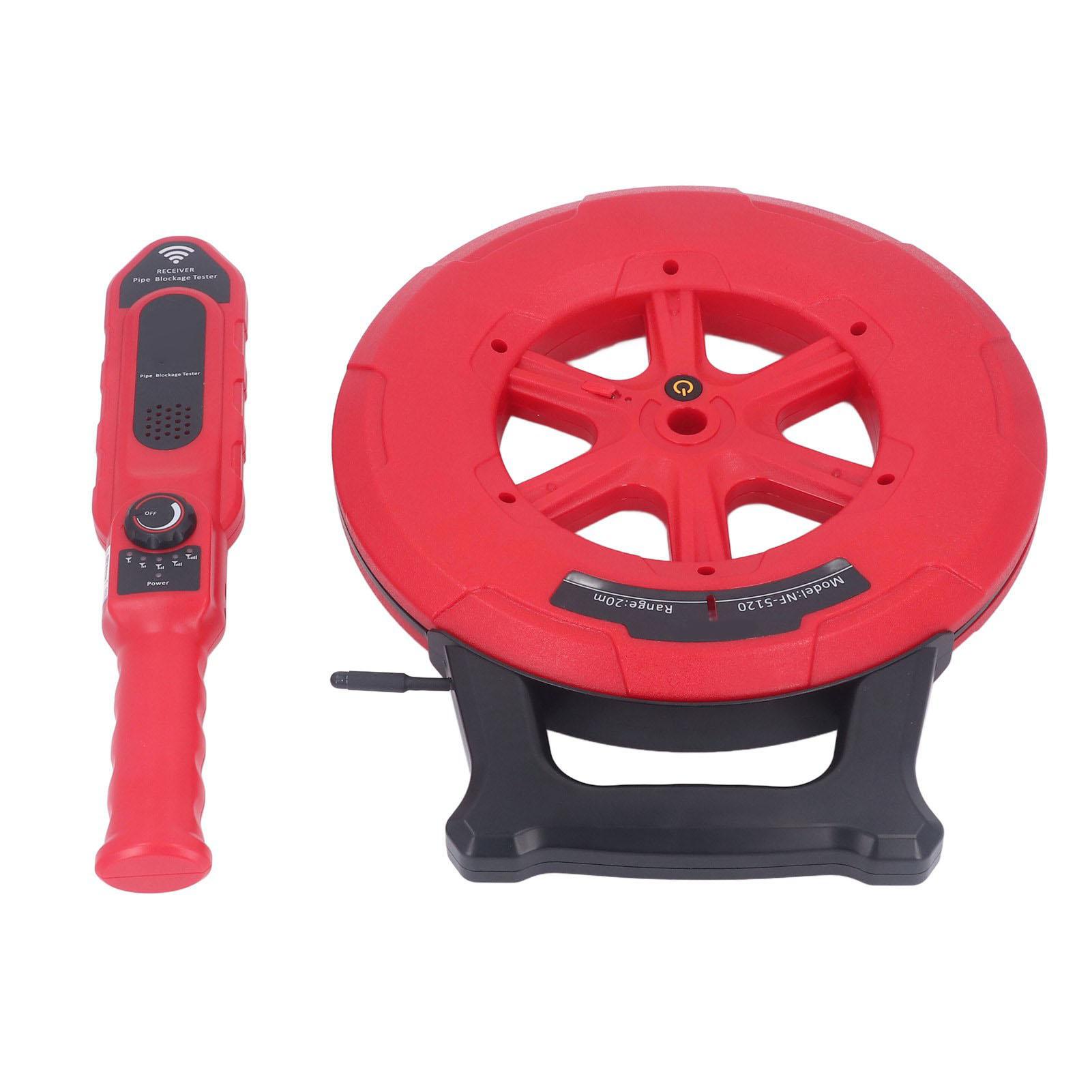 

Детектор засоров труб с 7 датчиками Локатор засоров и блокировок подземных трубопроводов Сканер стен NF‑5120