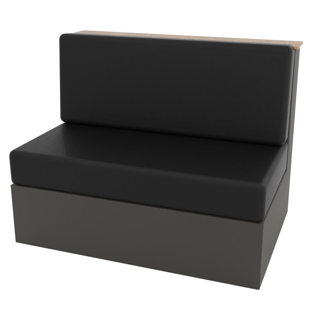 Эластичный чехол на подушку в стиле караван все включено кожаный чехол для автофургона автодома разделенный чехол на табурет комплект из двух предметов 2pcs чёрный 4100₽