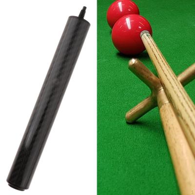 Billiards Cue Extension Pool Extender Carbon Fiber Professional 9 Inch Lightweight Practice