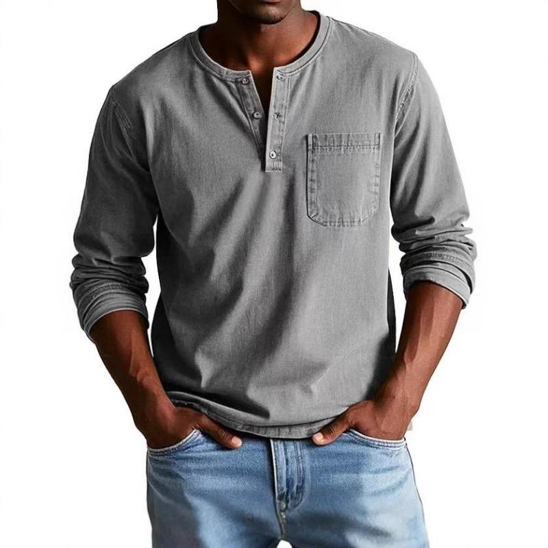 

Men s Autumn Winter Round Neck Long-sleeved T-shirt Slim Fit Breathable Tees Pullover Casual Long-sleeved Bottoming Shirt Top 5XL сірий