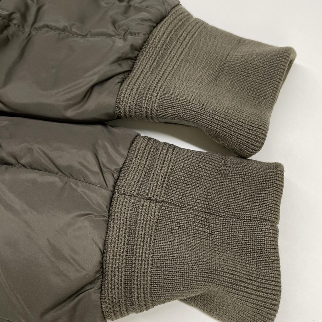 MONCLER Khaki Green ALBAN Down Jacket Jacket 1 khakiUsed