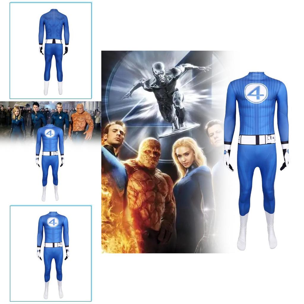 Marvel Fantastic Four Full Body Suit With Polyester Material For Theatrical Play And Cosplay