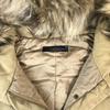 Adam Et Rope 80% Down Coat Outer Women M Beige Raccoon Fur(USED)