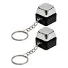 Shock Keychain Push To Shock Harmless Electric Shock Button Prank Toy Portable Funny Gag Gift for Friends And Family Prankster Joke Toy