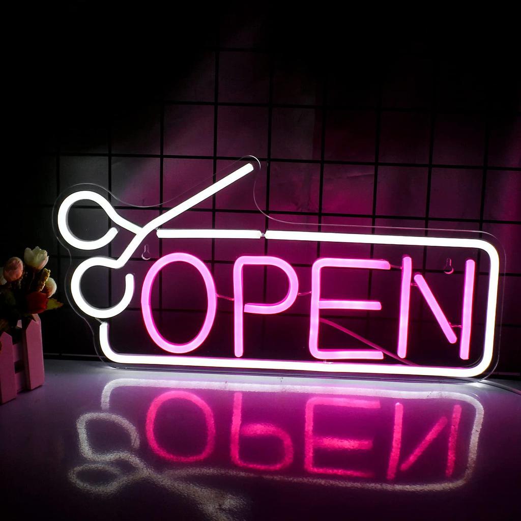 Neon Open Sign - Business Decorative LED Light