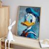 Disney Donald Duck Diamond Painted Mosaic Art Painting Kit Handmade DIY Gift Home Decor