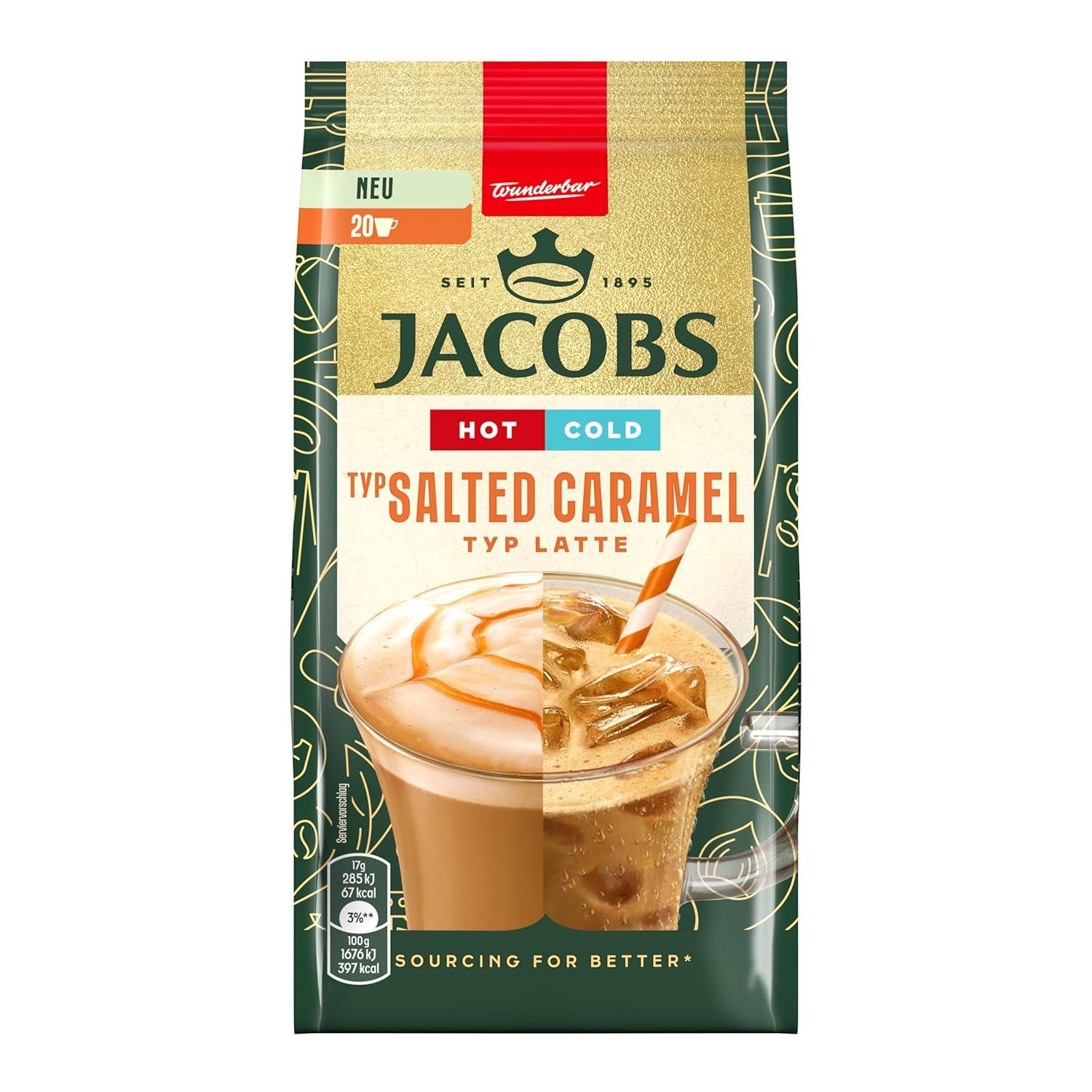 Jacobs Cappuccino Latte mit gesalzenem Karamell Gesalzenes Karamell 340 g