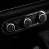 Stainless Steel Car Center Air Conditioning AC Switch Button Frame Cover Trim Sticker for Nissan Kicks 2016 - 2022 Accessories