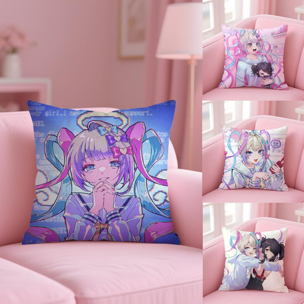 N-Needy Girl Overdoses Game Cushion Cover Plush Fabric Soft Double-Sided Printed Sofa Warm Winter Home Gift Pillow Cover