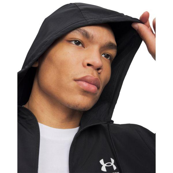 Under Armour Rival SS25 Mode Bekväm Mångsidig Huvtröja Jacka Herr Jacka Svart 1390149-001