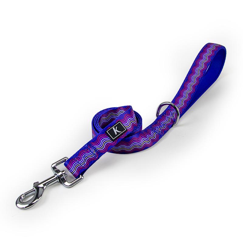 Floral Dog Leash Nylon Pattern Flower Print Adjustable Pet Leashes designed for Dogs Small Medium Large Puppy Practical Household Product