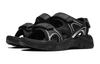 Li Ning YOUNG KOKO Comfortable Slip Resistant Abrasion Resistant Children's Sandals Black Teenagers YKUU022-1