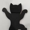 Handcrafted Door Sign Climbing Kitten Cat Metal Door Ornament Anti-deformation Door Plaque Home Decoration