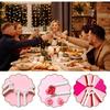 2 Pairs Cat Paw Chopsticks - Adorable Pink Paw Print Design, Lightweight Non-Slip Grip, Reble Eating Utensils - Perfect Gift for Cat Lovers and