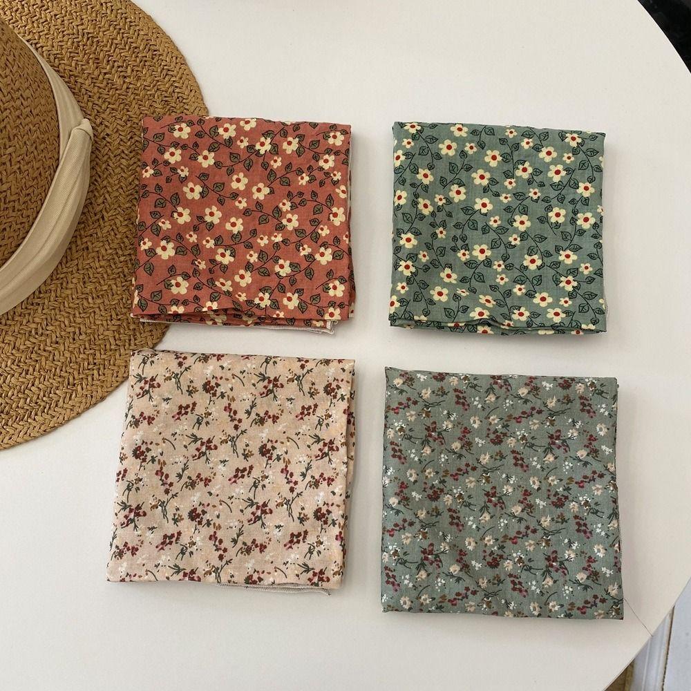 Clothing Accessories Wraps Korean Style Scarves Printed Scarf Silk Scarf Small Square Scarf