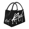 Playboi Carti Insulated Lunch Bag for Women Picnic Storage Food Boxes Portable Container Cooler Thermal Lunch Box Tote
