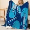 Soft Plush Flannel Throw Blanket - Machine Washable, Warm Cozy for Home, Office Naps, Christmas & Halloween