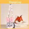 Zootopia Nick Wilde Spring Day Girls Floral Crossbody Bag Plush Bag Doll