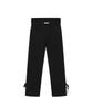 THREE TO EIGHTY Fold String Shirring Pants Black