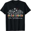 Spread Kindness Like Wildflowers Boho Inspirational Womens T-Shirt
