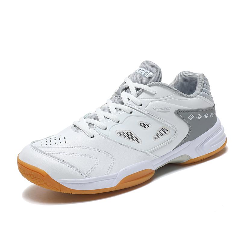 Sports Shoes Tendon Sole Non Slip Badminton Shoes Breathable Mesh Shoes Men's and Women's Tennis Shoes Shock Absorbing Table Tennis Shoes Comfortable