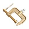 Copper Ground Earth Clamp 500A G Shaped for Welding Accessories Suitable for Oil Platforms and Auto Manufacturing
