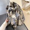 Dicke Kaschmirdecke Damen Schal Warmer Pashmina Schal Winter Wickeltücher Bufanda Print Design Poncho Echarpe Eleganz Schals