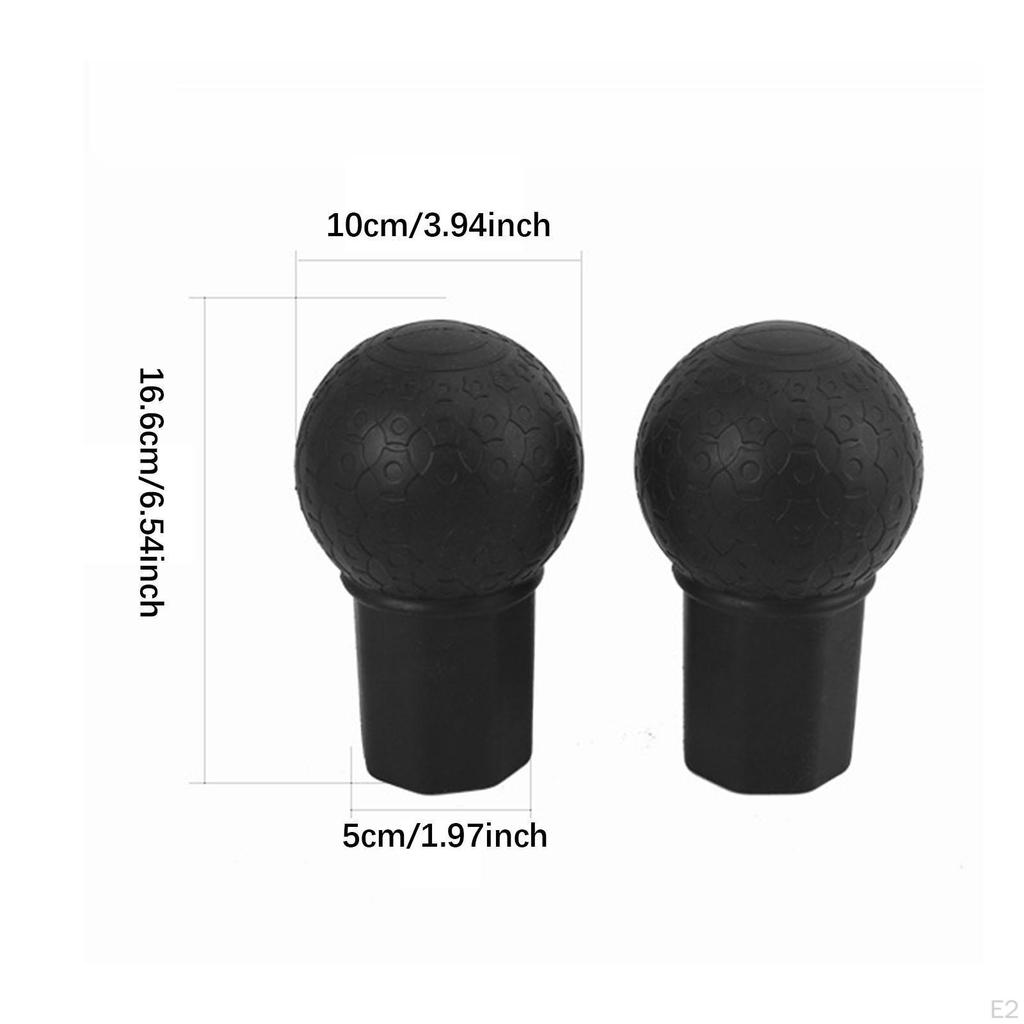 2Pcs Bar Row Attachment for Barbell Base Easy to Use Rotation Exercise